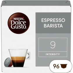 Nescafé Dolce Gusto Espresso Barista - Café - 96 Capsules (Pack de 6 boîtes x 16)