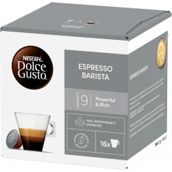 Nescafé Dolce Gusto Espresso Barista - Café - 96 Capsules (Pack de 6 boîtes x 16)