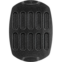 Tefal Moule gâteau 10 mini boudoirs - Revêtement antiadhésif - Aluminium recyclé et recyclable Fabriqué en France.