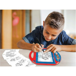 Lexibook - La Pat'Patrouille - Projecteur à Dessins - 4 tampons -10 modèles - écran Lumineux - 1 Stylo Inclus