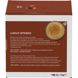 Nescafé Dolce Gusto Lungo Intenso - Café - 96 Capsules (Pack de 6 boîtes x 16).