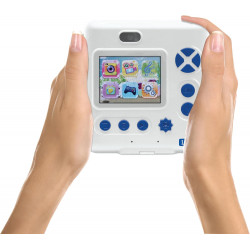 Lexibook - Starcam Print - Appareil Photo avec imprimante instantanée - 3 Rouleaux de Papier et dragonne - Blanc.