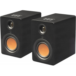 Mitchell Acoustics USTREAM One - Enceinte Noir Hi-FI sans Fil True Wireless Bluetooth 5.0.