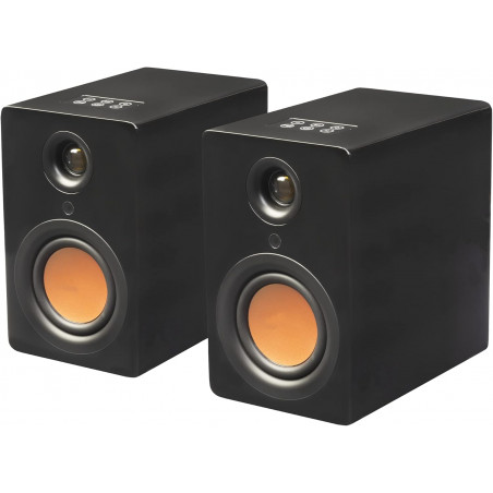 Mitchell Acoustics USTREAM One - Enceinte Noir Hi-FI sans Fil True Wireless Bluetooth 5.0.