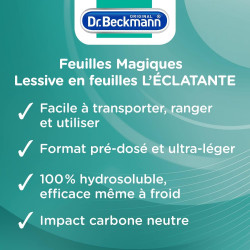 Lessive Dr. Beckmann Feuilles Magiques