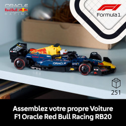 LEGO Speed Champions Voiture F1 Oracle Red Bull Racing RB20 - Voiture de Course de Formule .