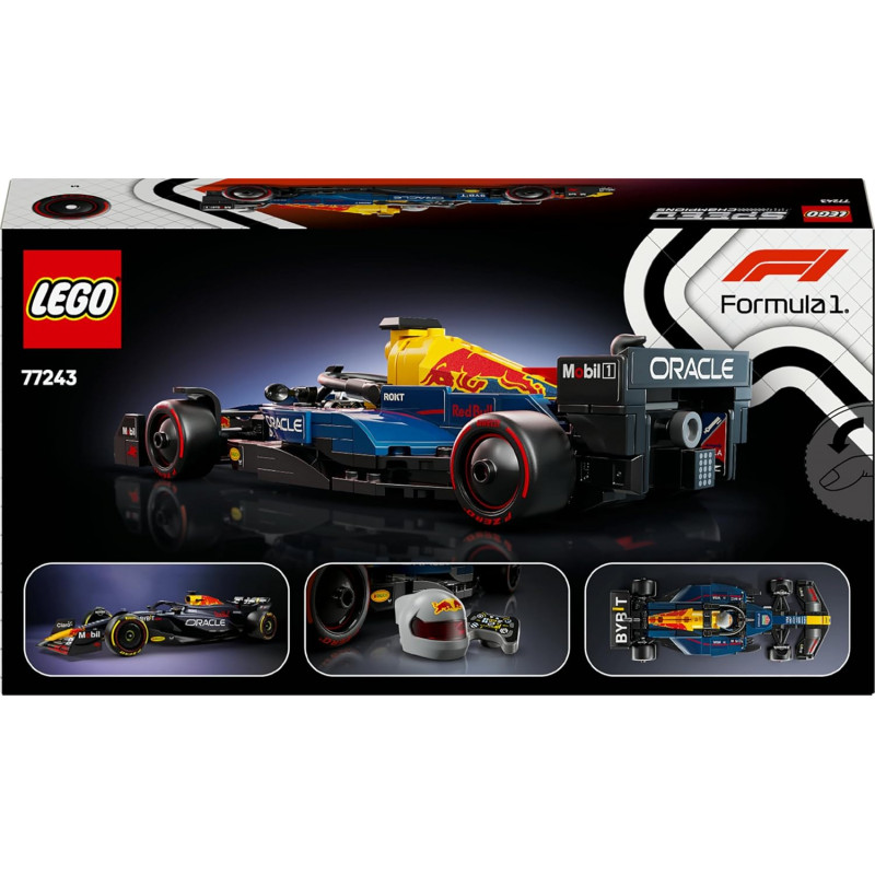 LEGO 77243 Speed Champions Voiture F1 Oracle Red Bull Racing RB20 - Voiture de Course de Formule .