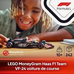 LEGO Speed Champions Voiture F1 MoneyGram Haas Team VF-24 - Jeu de construction avec véhicule de formule 1.