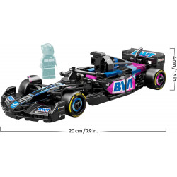 LEGO 77248 Speed Champions Voiture F1 BWT Alpine Team A524 - Jeu de Construction avec véhicule de Formule 1.