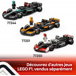 LEGO Speed Champions Voiture F1 BWT Alpine Team A524 - Jeu de Construction avec véhicule de Formule 1.