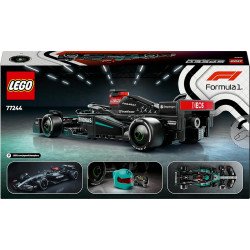LEGO 77244 Speed Champions Voiture F1 Mercedes-AMG W15 - Voiture de Course avec minifigurine Collector de Pilote de Formule 1.