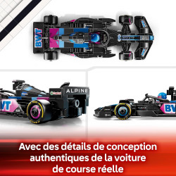 LEGO 77244 Speed Champions Voiture F1 Mercedes-AMG W15 - Voiture de Course avec minifigurine Collector de Pilote de Formule 1.