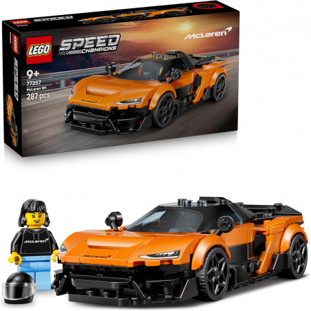 LEGO 77257 Speed Champions McLaren W1 - Jouet Voiture  - Maquette avec Minifigurine Collector de Pilote..
