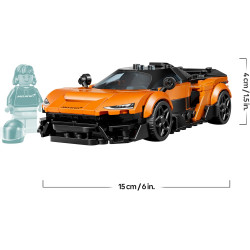 LEGO 77257 Speed Champions McLaren W1 - Jouet Voiture  - Maquette avec Minifigurine Collector de Pilote..