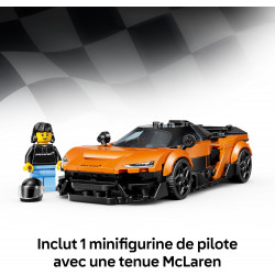 LEGO 77257 Speed Champions McLaren W1 - Jouet Voiture  - Maquette avec Minifigurine Collector de Pilote..