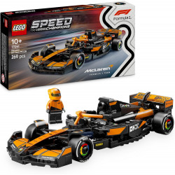 LEGO Speed Champions Voiture F1 McLaren Team MCL38 - Jeu de Construction avec véhicule de Course Formule 1.