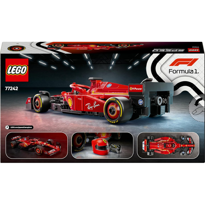 LEGO Speed Champions Voiture F1 Ferrari SF-24 - Jeu de Construction avec véhicule de Course Formule 1.