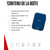 Pack Imprimante Photo Canon Zoemini 2 Vaiana 2 Bluetooth Bleu marine + Housse Vaiana 2.