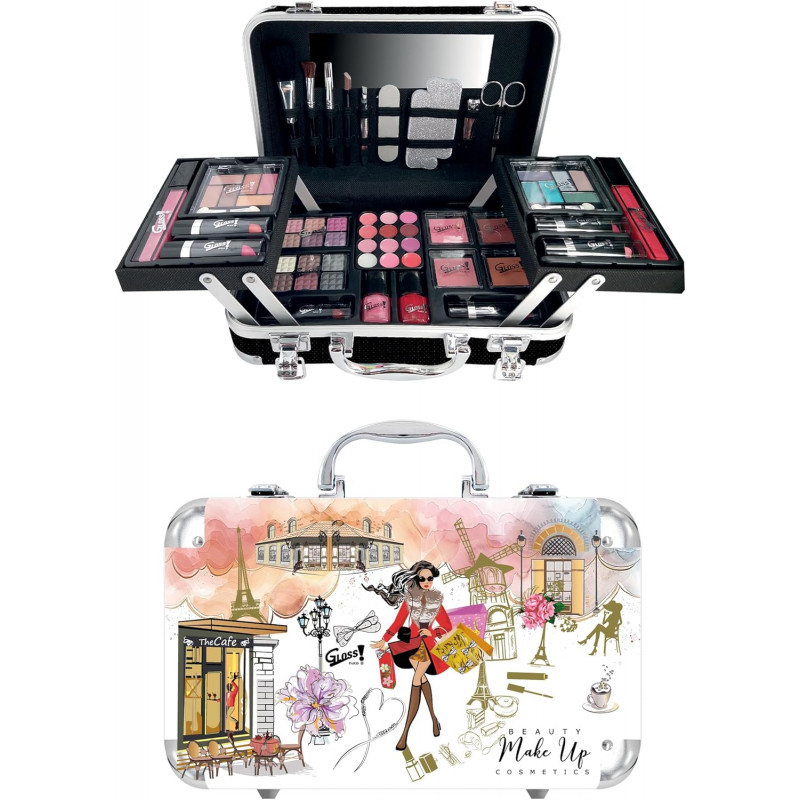 GLOSS ! Malette Maquillage – Coffret Maquillage Femme – Coffret Cadeau.