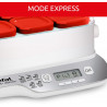 Tefal Multi Delices Express - Yaourtière - 6 Pots - Rouge - 5 Programmes automatiques - desserts lactés.