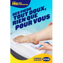 Scholl - Velvet Smooth Express Pedi - Rape électrique Bleue aux cristaux de diamants anti-callosités pour les pieds