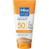 Mixa Solaire Peau Sensible - Lait Soin Solaire Très Haute Protection SPF50 - UVA - UVA longs - UVB - Peaux Fragiles Enfants.