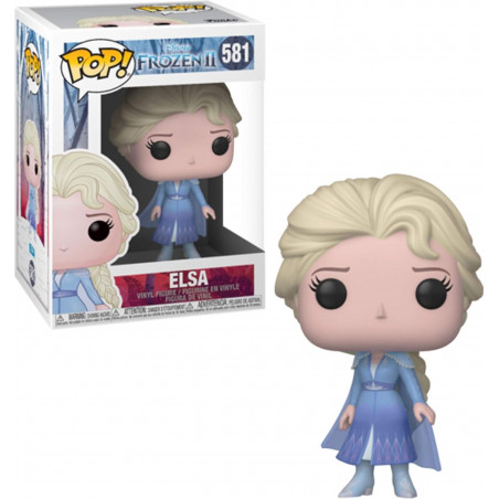 Funko Pop! Disney - Frozen 2 - Elsa - la Reine des Neiges - Figurine en Vinyle à Collectionner.