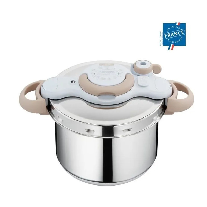 Autocuiseur SEB ClipsoMinut'® - Eco Respect 7.5 L - Cocotte-minute® -  Inox Induction - Livre 100 Recettes.