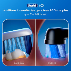 Oral-B Brosse A Dents Electrique iO 2 Noire - 3 Modes De Brossage Silencieux.