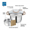 Autocuiseur SEB ClipsoMinut'® - Eco Respect 7.5 L - Cocotte-minute® -  Inox Induction - Livre 100 Recettes.