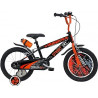 street art Vélo Enfant 16'' garçon, Noir et Orange