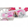 velo 12 pouce fille licence barbie rose et blanc