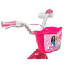 velo 12 pouce fille licence barbie rose et blanc
