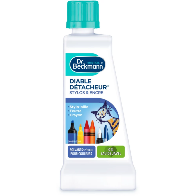 DR BECKMANN DIABLE DETACHEUR STYLOS ENCRE 50 ML