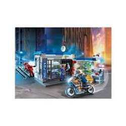 Playmobil® - Police poste de police et cambrioleur - 70568 - Playmobil® City Action