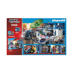 Playmobil® - Police poste de police et cambrioleur - 70568 - Playmobil® City Action