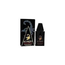 SCORPIO Eau de toilette noir absolu le flacon de 75 ml