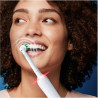 Oral-B Pro 3 3000, Brosse à dents électrique, 2 Brossettes, Blanc, cross action