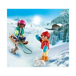 ENFANTS AVEC LUGE - 70250