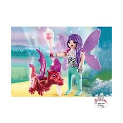 PLAYMOBIL Special Plus 70299 Fée avec bébé dragon