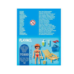 Playmobil - 70300 - Special Plus - Vacancière avec transat
