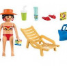 Playmobil - 70300 - Special Plus - Vacancière avec transat