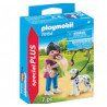 PLAYMOBIL 70154 Maman avec Bébé et chien