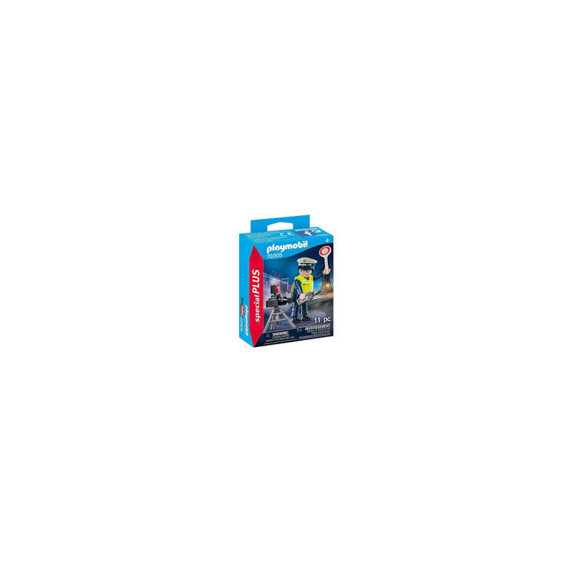 Playmobil 70305  Policier avec Radar de Vitesse