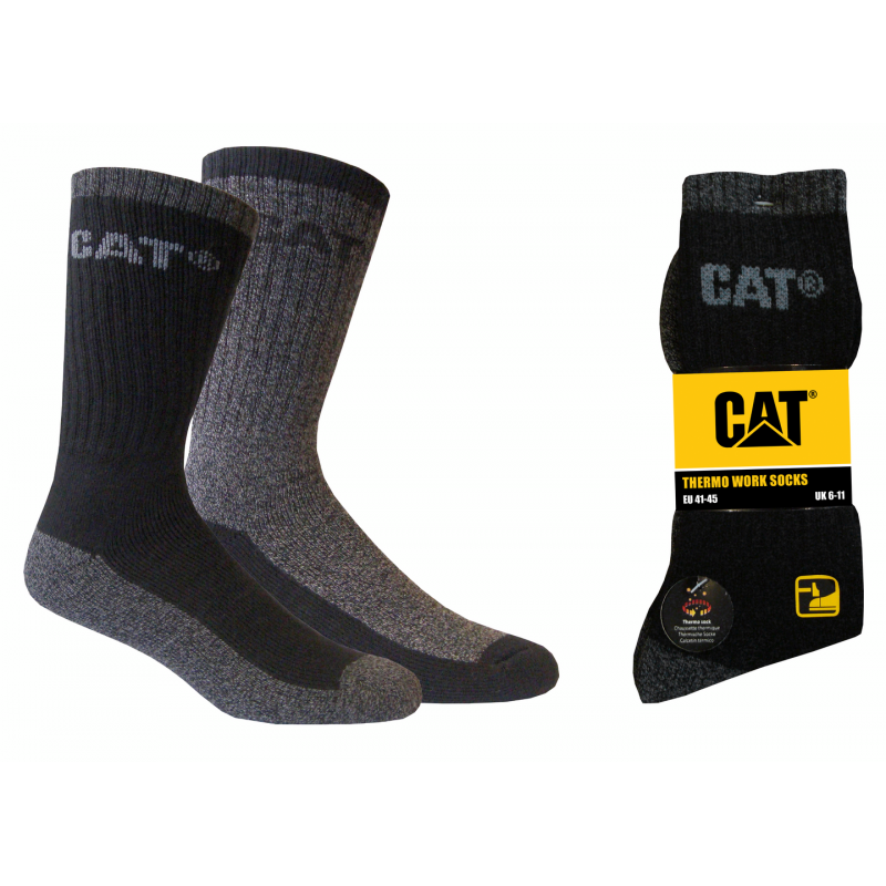 Caterpillar - Chaussettes de travail (lot de 3 paires) - Homme 46-50