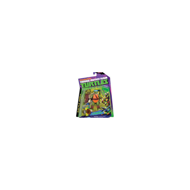 Tortue ninga LEONARDO Blister de figurine articulée 12 cm avec accessoires -