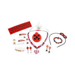 miraculous  Grand Coffret Bijoux Et Accessoires Cheveux 20 Pièces