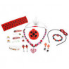 miraculous  Grand Coffret Bijoux Et Accessoires Cheveux 20 Pièces