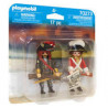 Playmobil 70273 Capitaine Pirate et Soldat.