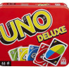 Mattel Games UNO Deluxe, Jeux De Cartes Familial pour Enfants Et Adultes.